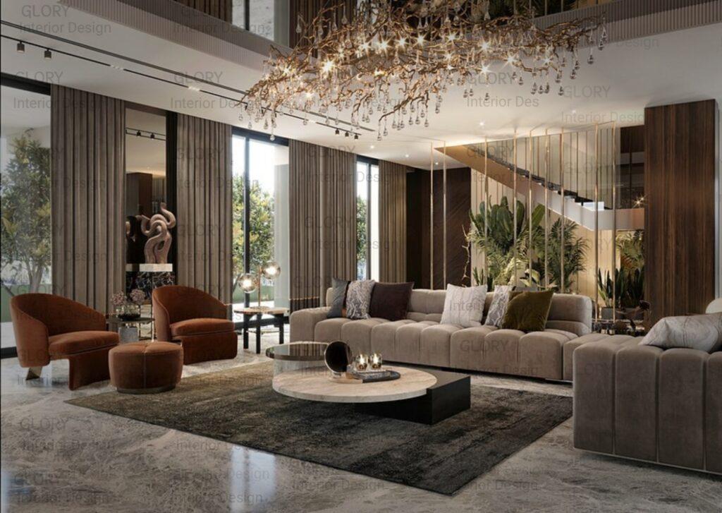 Lobby and Drawing room design 3